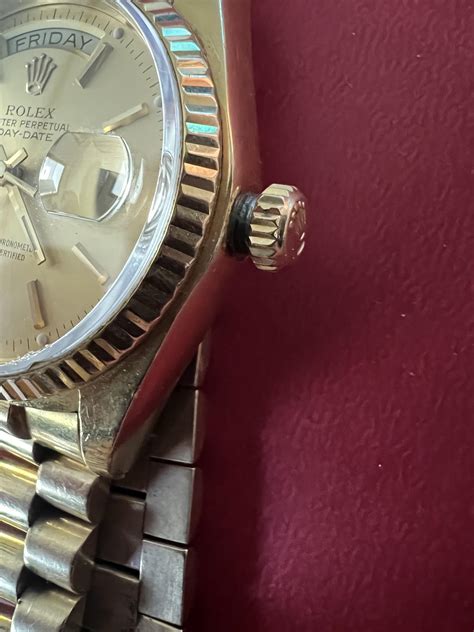 rolex crown won't unscrew|watchuseek crown screw down.